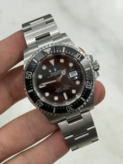 2020 Rolex Red Sea-Dweller 126600 Automatic Oyster 43mm Black Dial Men's Watch