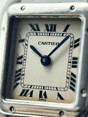 Cartier Panther 1320 22MM Quartz Stainless Steel Case Silver Dial Women's Watch