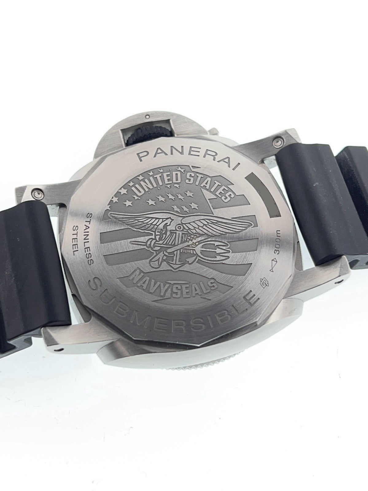 Panerai Submersible Navy Seals PAM01323 PAM1323 44mm Grey Dial Full Set