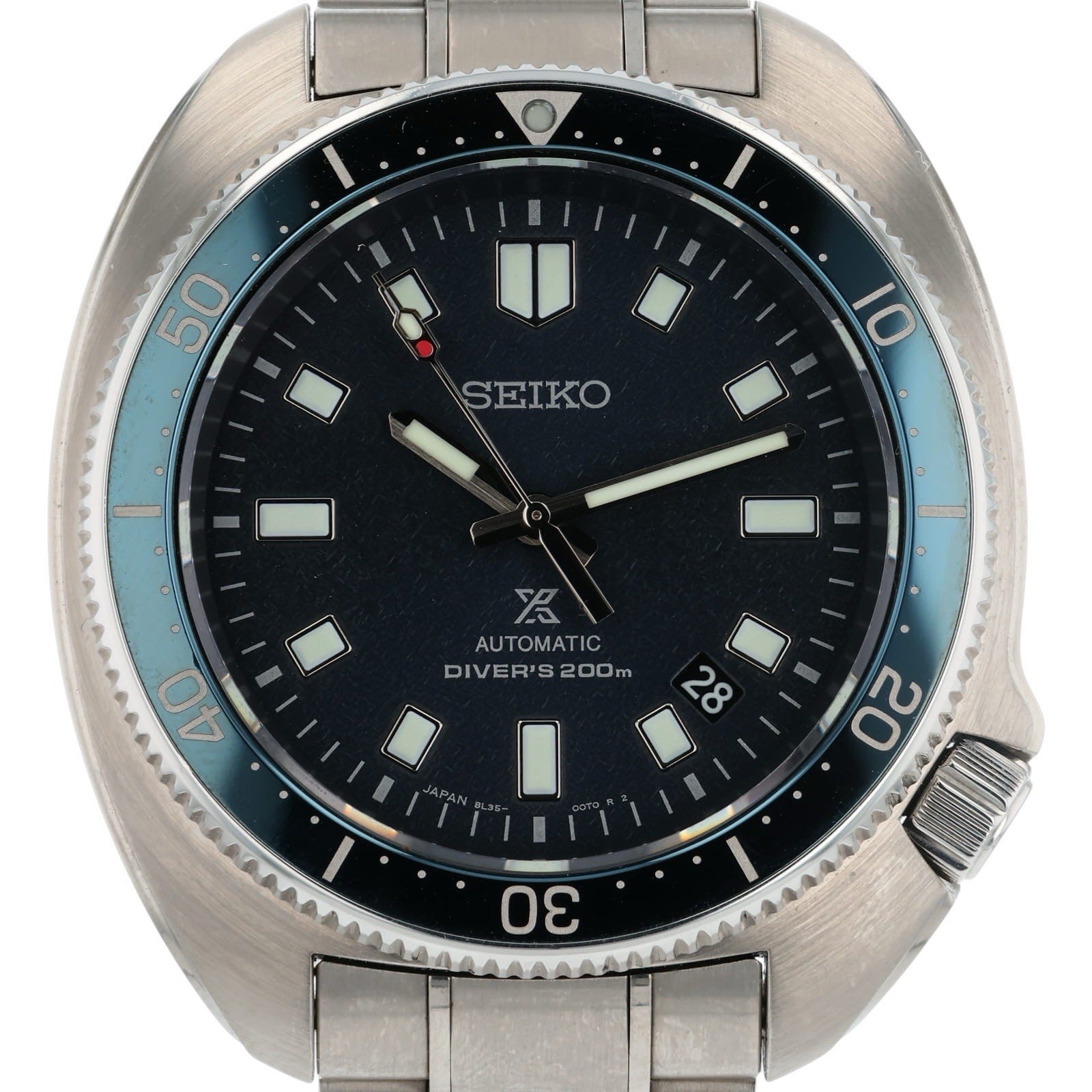Seiko Prospex Naomi Uemura Stainless Steel Blue Dial 44mm Automatic Mens SLA049
