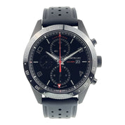 Montblanc Timewalker Stainless Steel Black Dial 44mm Automatic Mens Watch 7422