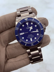 2023 Tudor Pelagos Date Blue Dial Titanium Men's Watch 25600TB - W/ Papers