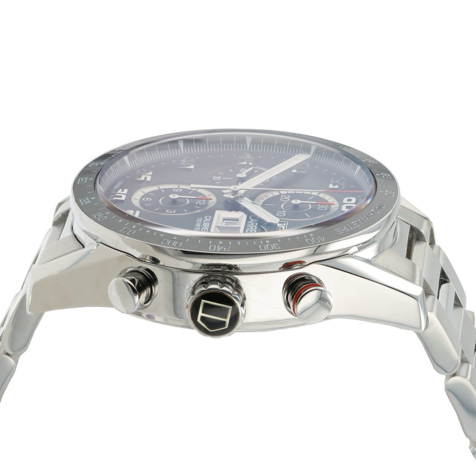 Tag Heuer Carrera Black Dial Stainless Steel 43mm Automatic Men’s Watch CV2A1R
