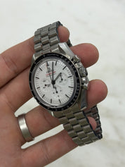 2024 Omega Speedmaster White Dial 42mm Manual Wind Mens 310.30.42.50.04.001