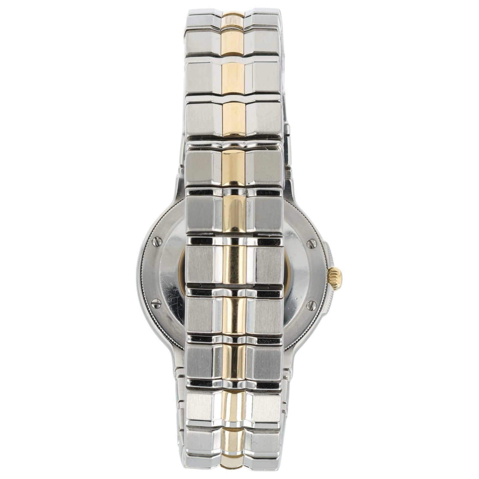 Vacheron Constantin Phidias Ivory Dial 18k Yellow Gold & Steel 28mm Quartz 16020