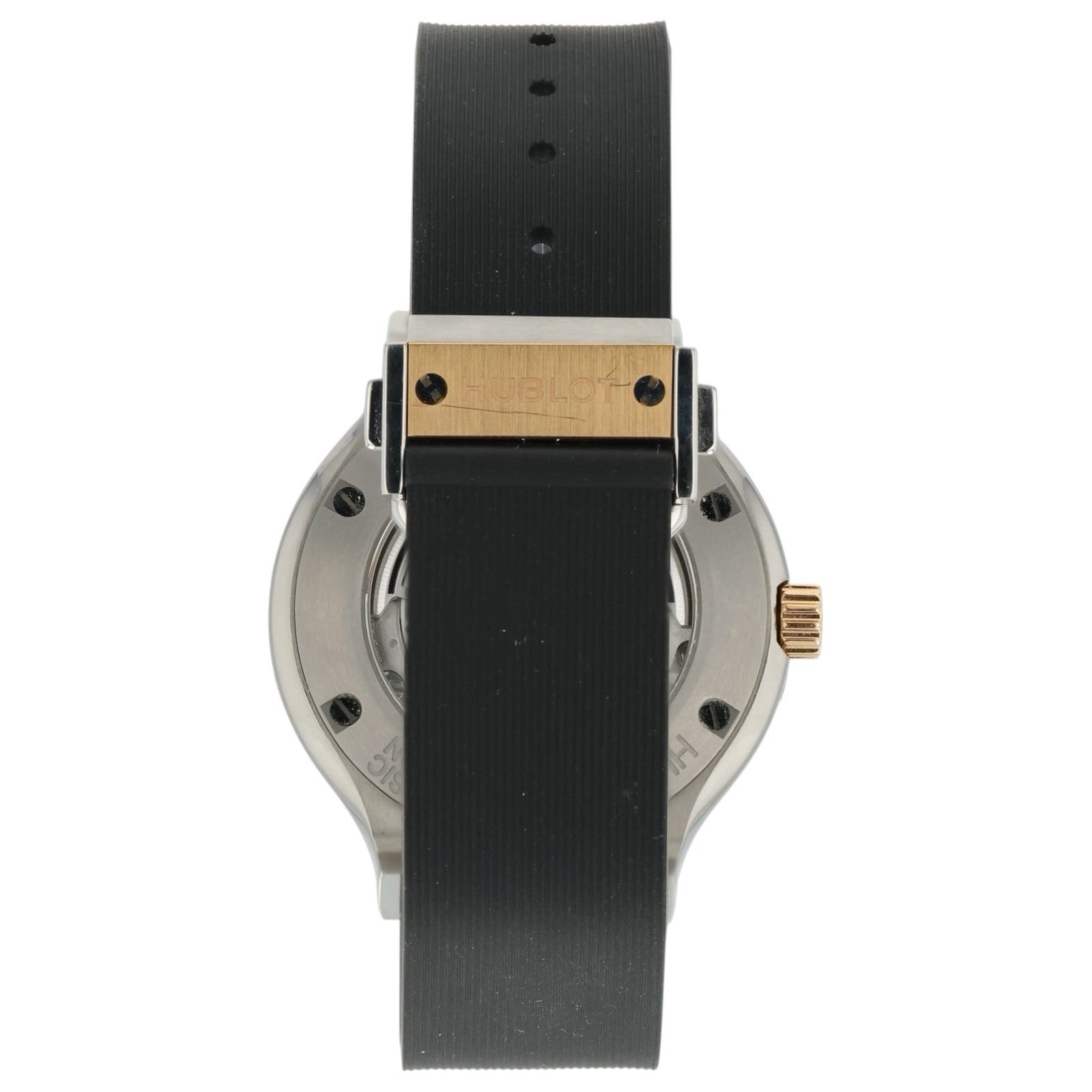 Hublot Classic Fusion Black Dial Steel and Gold 38mm Automatic 565.NO.118.RX