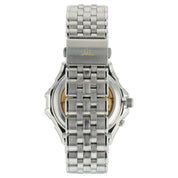 Credor Pacific Retrograde Silver Dial Steel 40mm Automatic Men's Watch GCBG997