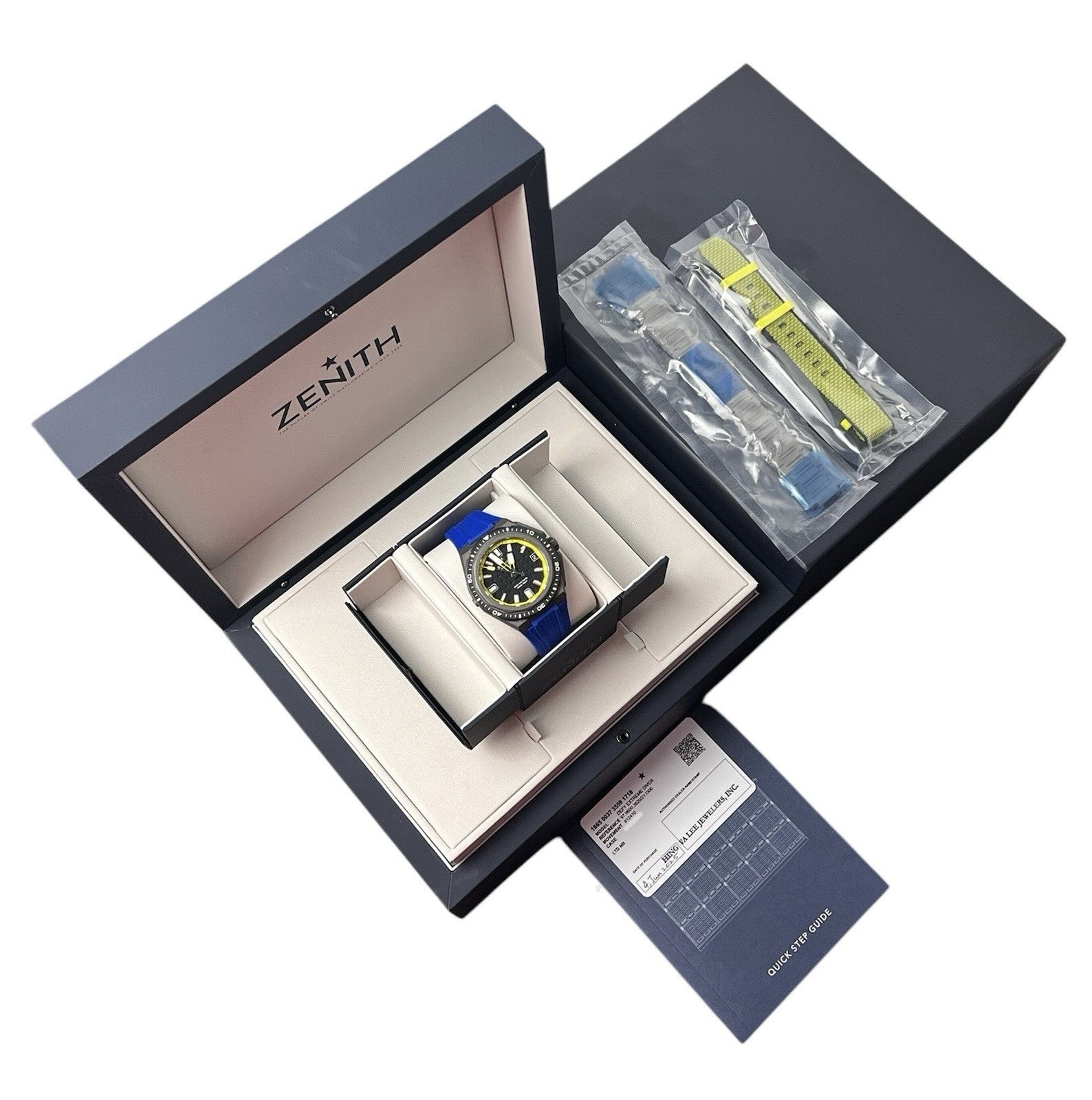 Zenith El Primero Black Dial Titanium 42.5mm Automatic Men’s Watch 97.9600.36260