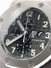 Audemars Piguet Royal Oak Chrono Titanium Gray Dial 48mm Automatic Watch 25863TI