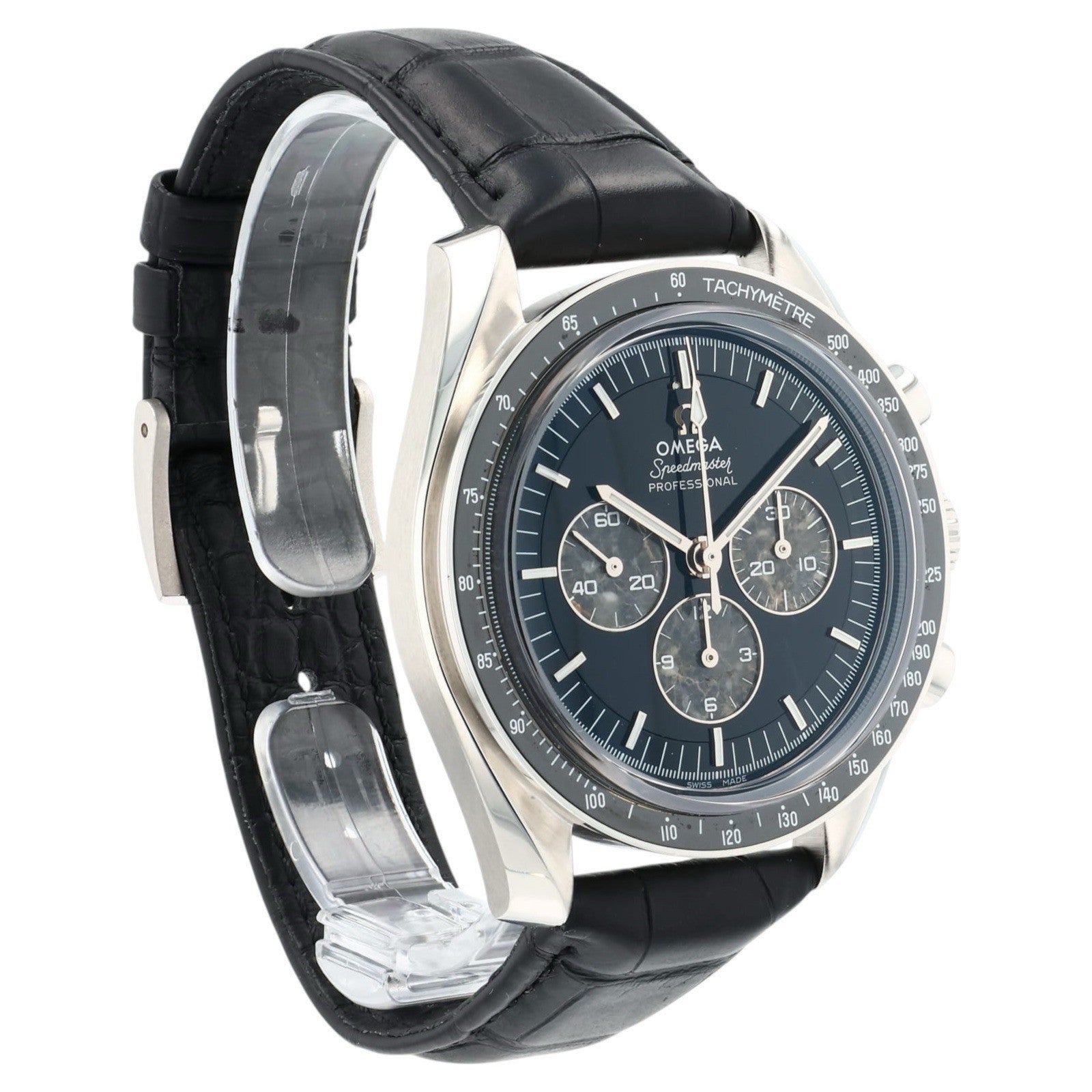 Omega Speedmaster Black & Meteorite Dial 42mm Platinum Men's 311.93.42.30.99.001