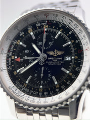 Breitling Navitimer World Stainless Steel 46mm Automatic Men’s Watch A24322