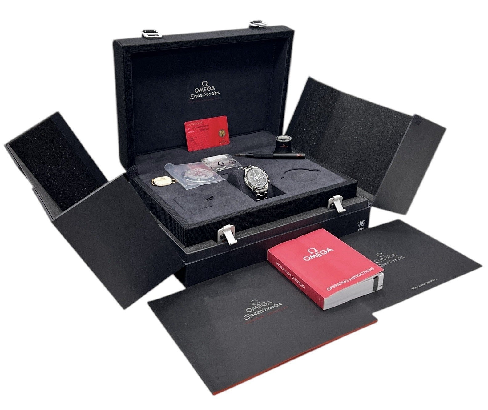 Omega Speedmaster Steel Black Dial 42mm Manual Wind Watch 311.30.42.30.01.006