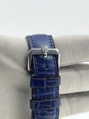 Ulysse Nardin San Marco Hour Striker Platinum 40mm Blue Lapis Dial Men’s Watch