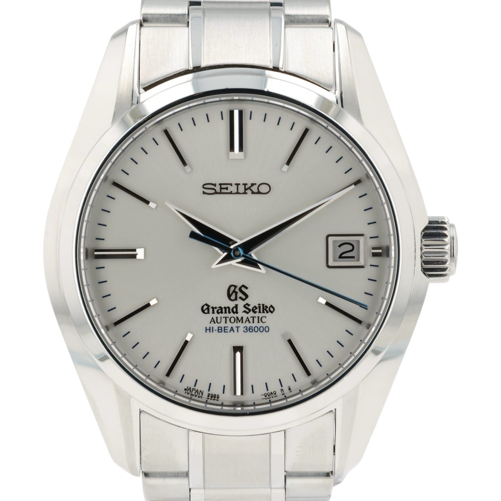 Grand Seiko Silver Dial Stainless Steel 40mm Automatic Men’s Watch SBGH001