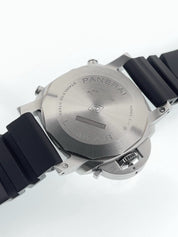 Panerai Luminor Chronograph Steel White Dial 44mm Automatic Men’s Watch PAM01218