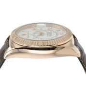 Rolex Sky-Dweller White Dial 18k Rose Gold 42mm Automatic Men’s Watch 326135