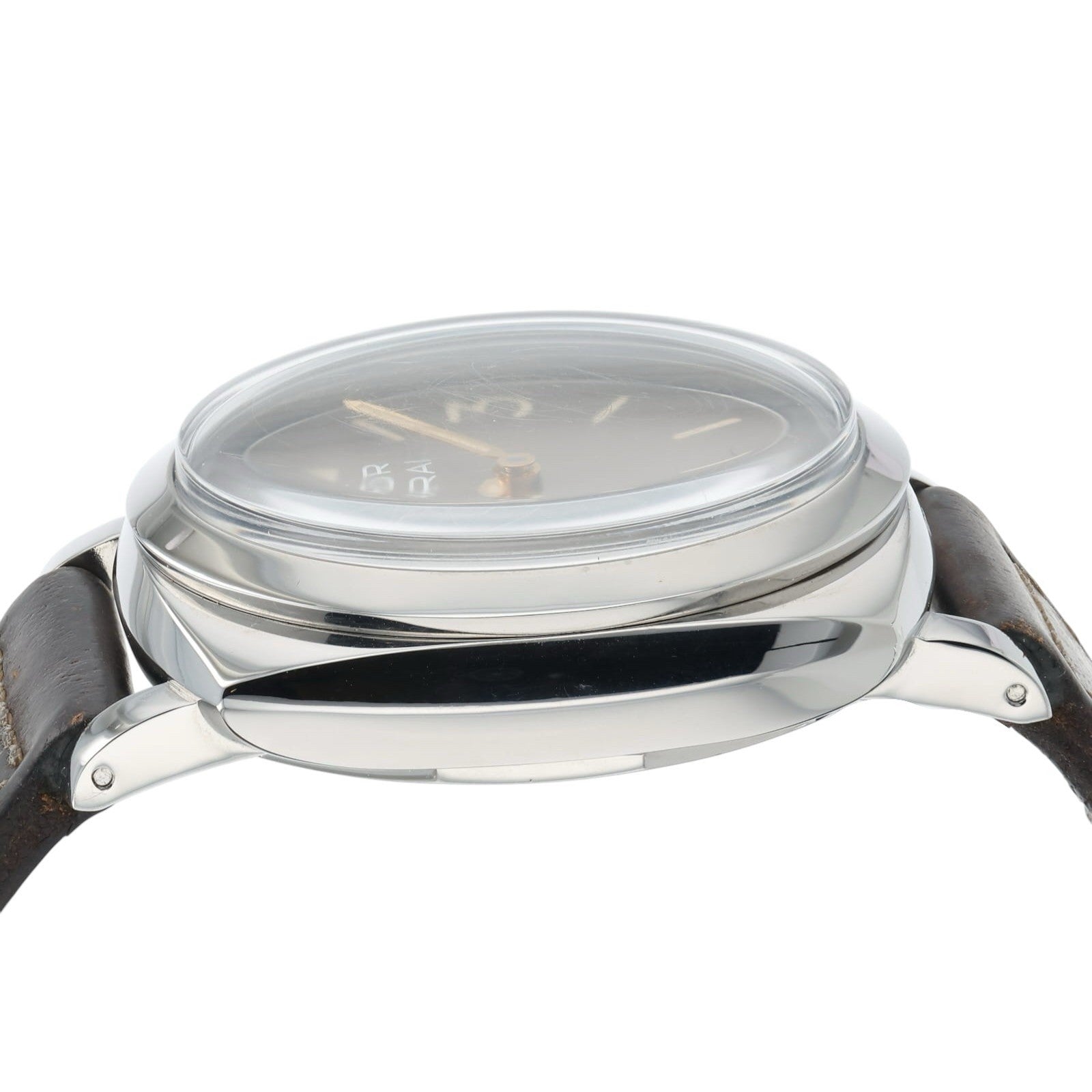 Panerai Luminor Brown Dial Stainless Steel 47mm Manual Wind Men's Watch PAM00663