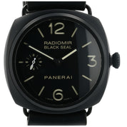 Panerai Radiomir Ceramic Black Dial 45mm Manual Wind Men’s Watch PAM00292