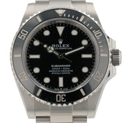 Rolex Submariner Ceramic Bezel Black Dial 41mm Automatic Movement Men’s 124060