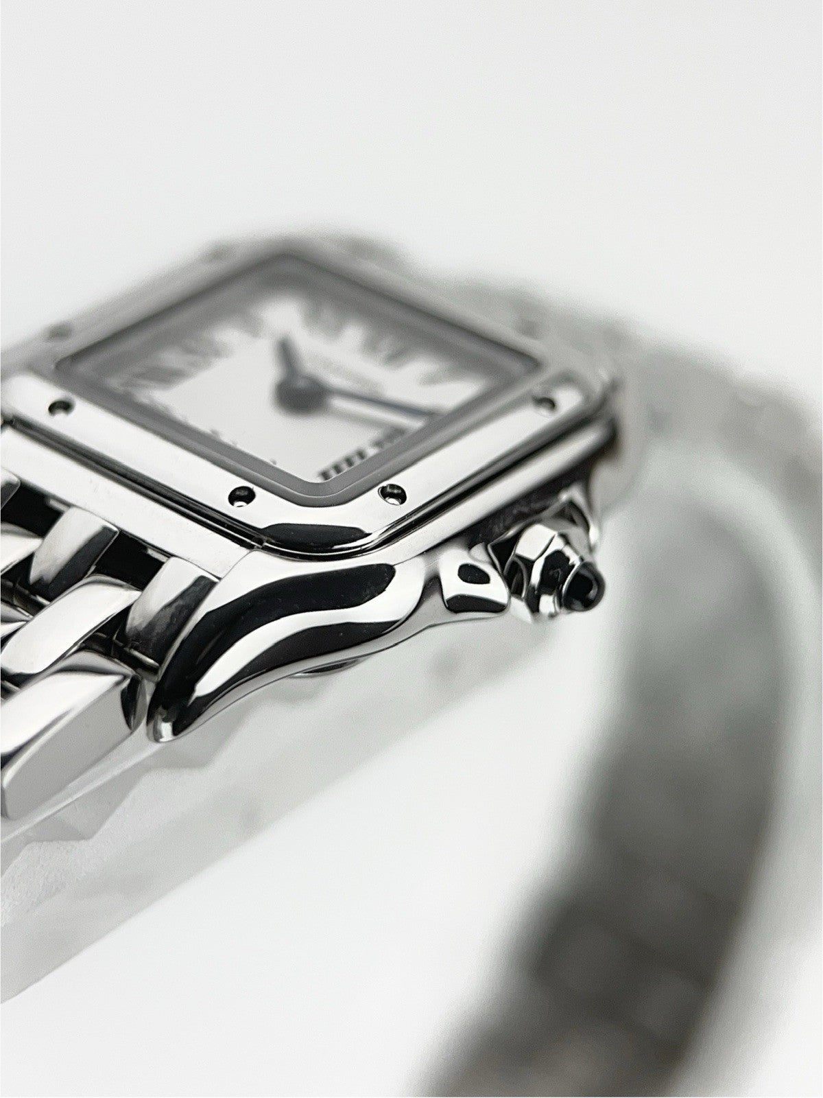 NEW 2025 Cartier Panthere Steel Silver Dial 19mm Quartz Women's Watch WSPN0012