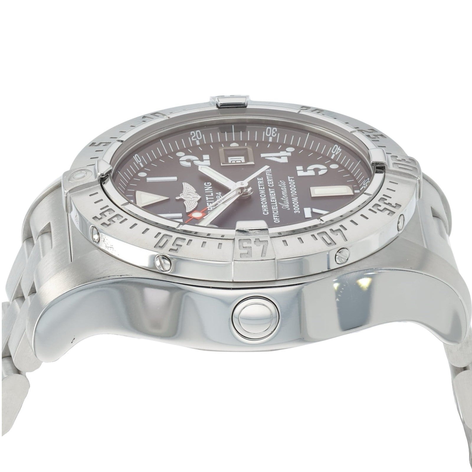 Breitling Avenger Seawolf Black Dial Stainless Steel 45mm Automatic Men’s A17330