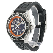 Breitling Superocean Black Dial Stainless Steel 42mm Automatic Mens Watch A17364