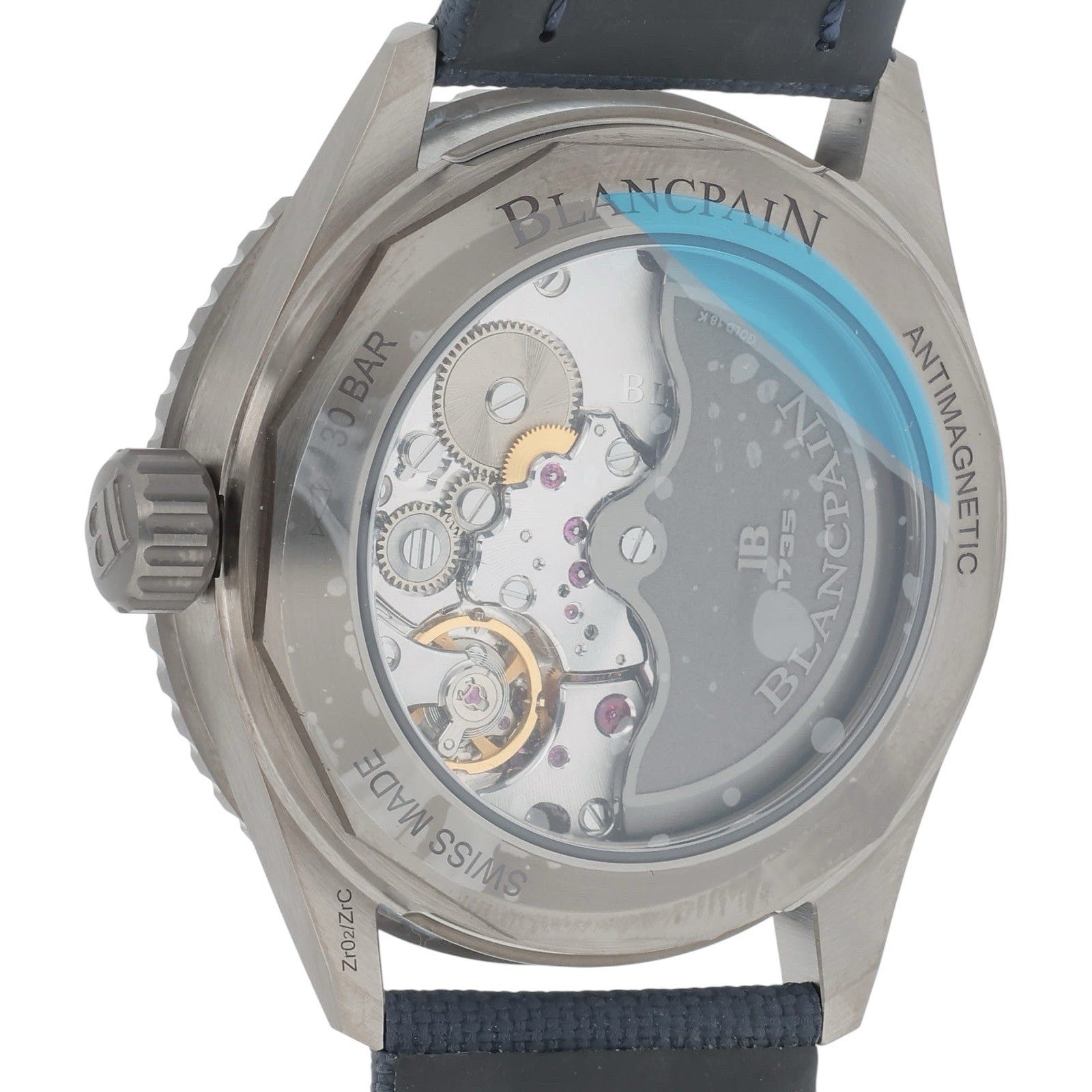 Blancpain Fifty Fathoms Ceramic Blue Dial 43.6mm Automatic Men’s Watch 5000 0240