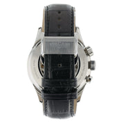 Vulcain Aviator Cricket GMT Steel Black Dial 42mm Manual Wind Watch 100135.2