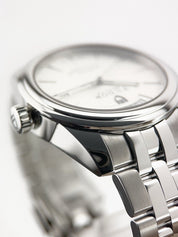 Tudor Glamour Date-Day Stainless Steel Silver Dial 39mm Automatic Men’s 56000