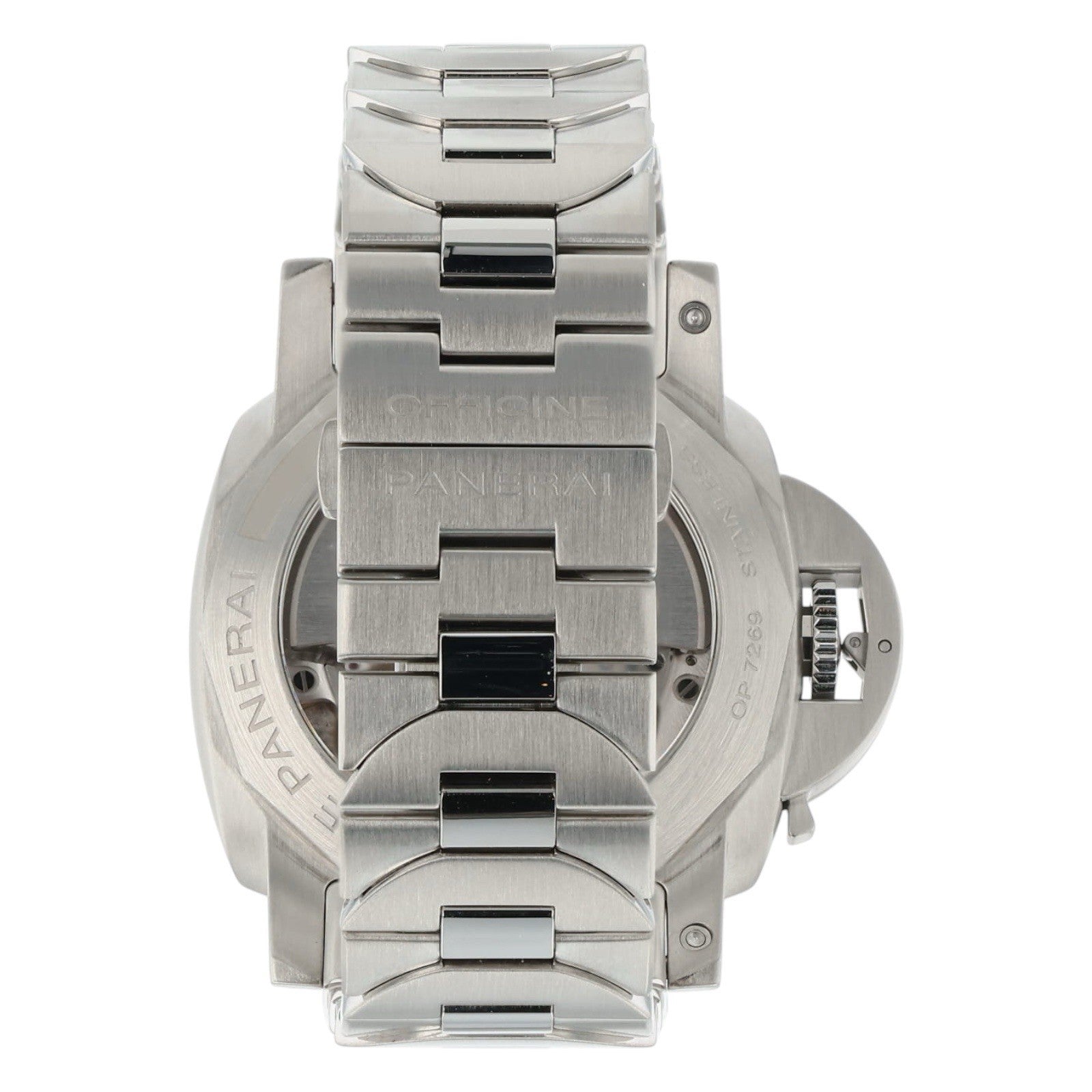 Panerai Luminor Marina Stainless Steel Blue Dial 44mm Automatic Mens PAM01058