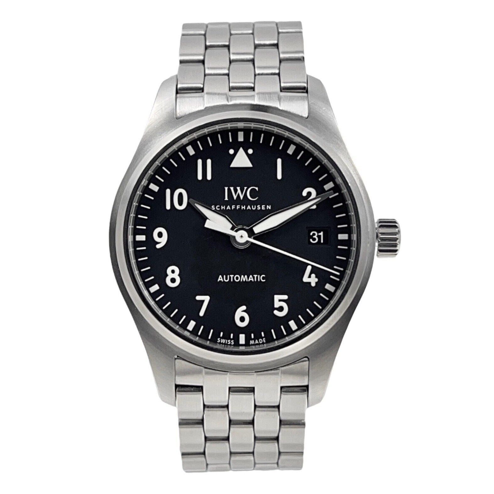 2022 IWC Pilot Watch Automatic 36mm IW324010 Mens Watch - Box And Papers