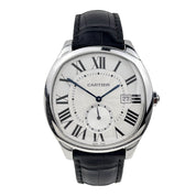 Cartier Drive De Cartier Men's Watch 3930 Automatic 40mm Silver Dial Wristwatch