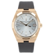 Vacheron Constantin Overseas Silver Dial 18k Rose Gold 41mm Mens 4500V/000R-B127