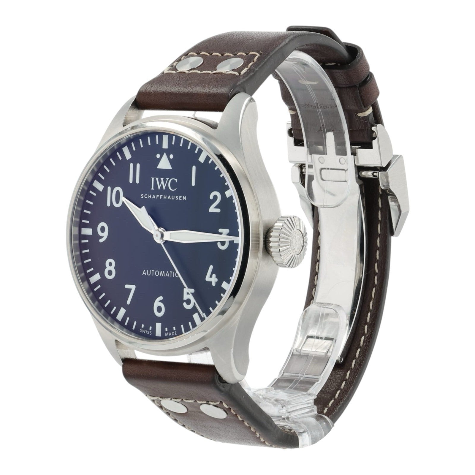 IWC Big Pilot Black Dial Stainless Steel 43mm Automatic Men’s Watch IW329301