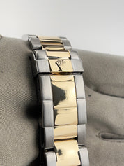 Rolex Yacht-Master 40mm Two Tone Blue Dial 18K Yellow Gold Steel Bracelet 16623
