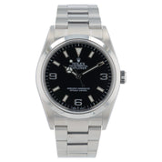 Rolex Explorer Stainless Steel Black Dial 36mm Automatic Men’s Watch 114270