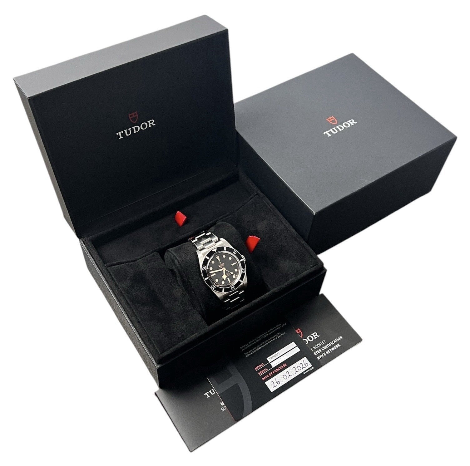 Tudor Black Bay 54 Black Dial Stainless Steel 37mm Automatic Mens Watch 7900
