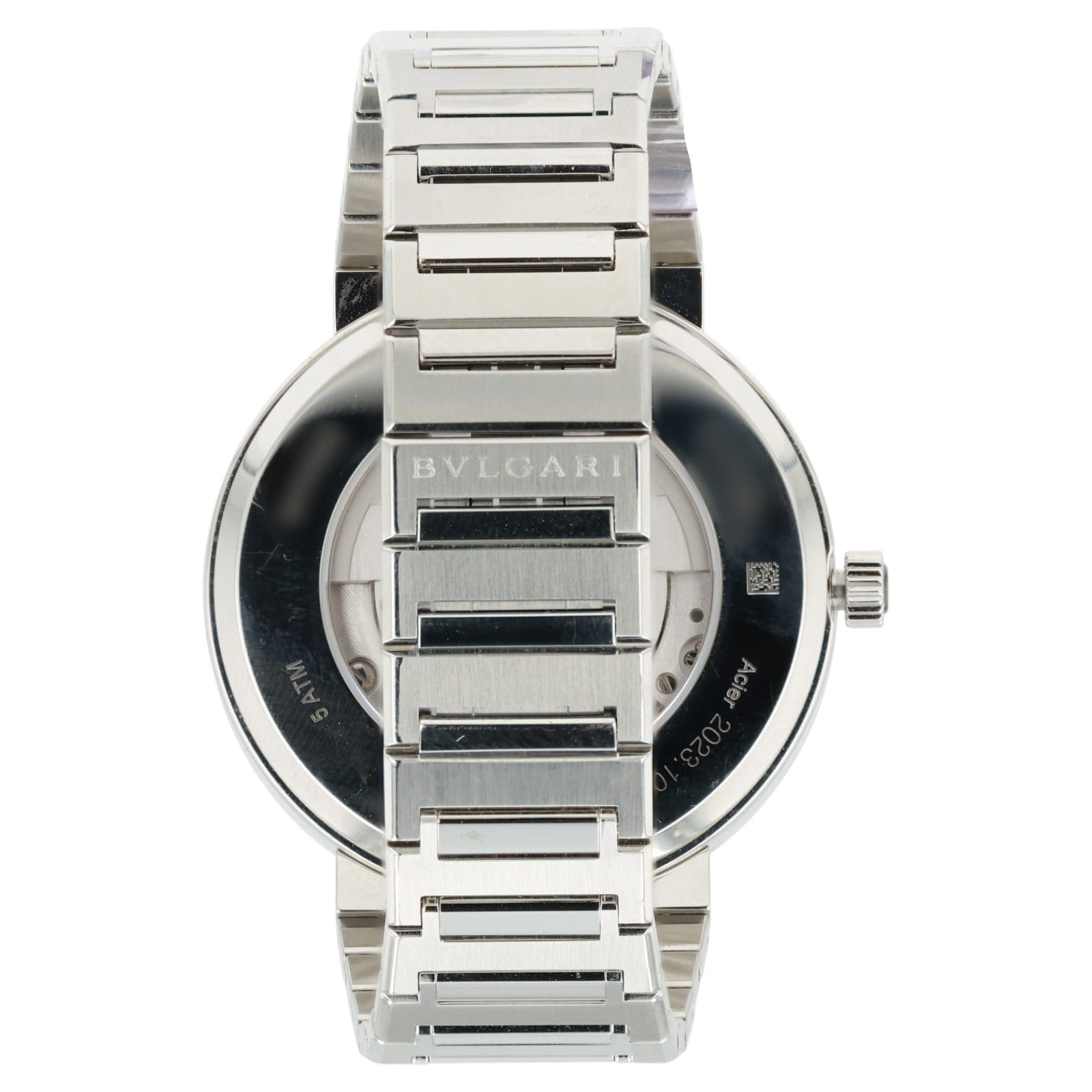 Bulgari Blue Dial Stainless Steel 41mm Automatic Mens Watch Date BB41S