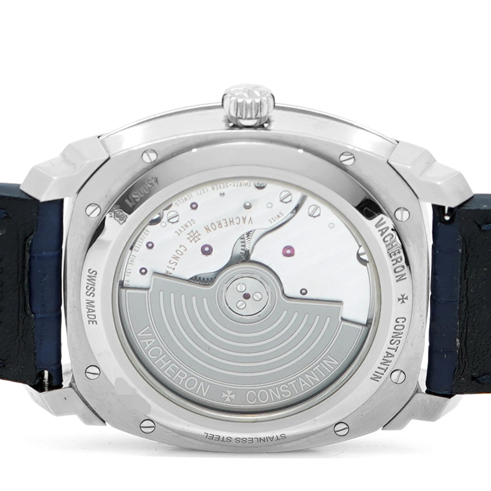 Vacheron Constantin Quai de l'Ile Steel Auto 41mm Blue Watch 4500S/000A-B364