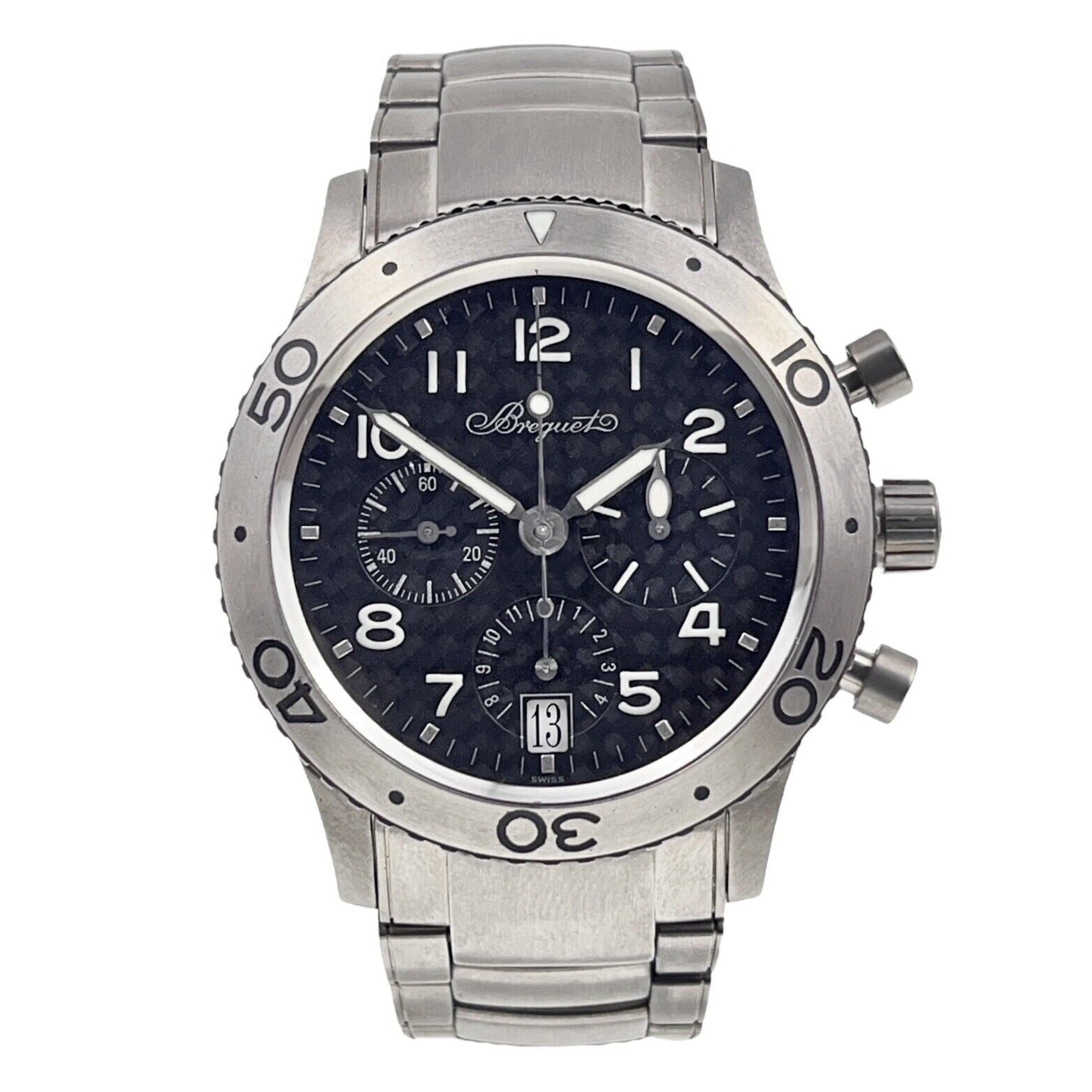 Breguet Type XXII Chronograph Titanium 39mm Automatic Men’s Watch 3820TQI