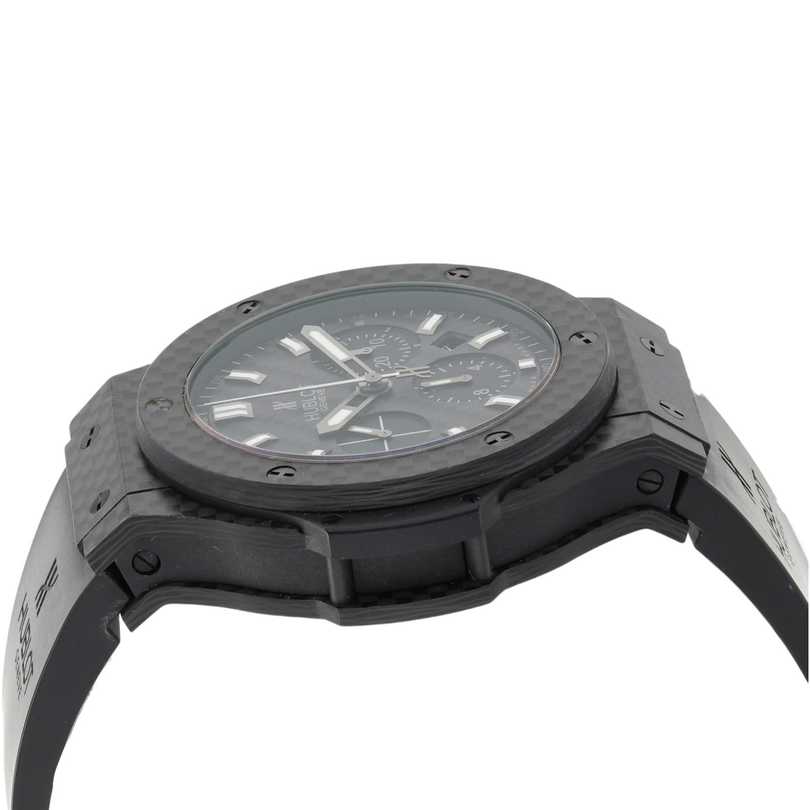 Hublot Big Bang Carbon Fiber Black Dial Automatic 44mm Mens Watch 301.QX.1724.RX