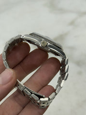Tudor Prince Day & Date Stainless Steel 36mm Linen Automatic Watch 76214