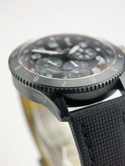 Breitling Super Avi Ceramic Black Dial 46mm Automatic Men’s Watch SB0445