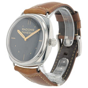 Panerai Radiomir 3 Days Steel Black Dial 47mm Manual Wind Men’s Watch PAM00425