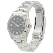 Rolex OP Black Dial Stainless Steel 31mm Automatic Movement Womens 177210