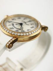 Breguet Marine 18k Rose Gold Mother Of Pearl Dial 30mm Automatic Womens 8818BA