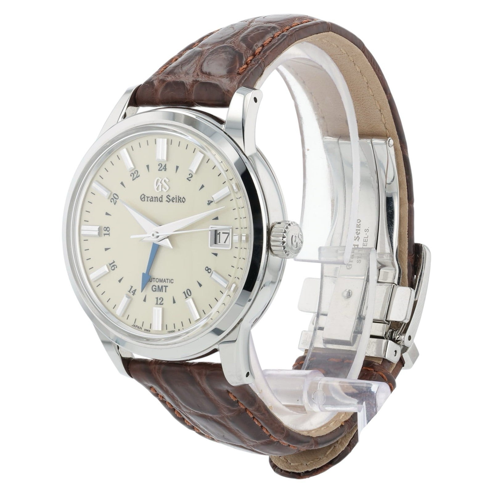 2025 Grand Seiko Ivory Dial Stainless Steel 39.5mm Automatic Men’s Watch SBGM221
