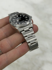 2021 Rolex Explorer Steel Black 36mm Automatic Men’s Watch 124270 - W/ Papers
