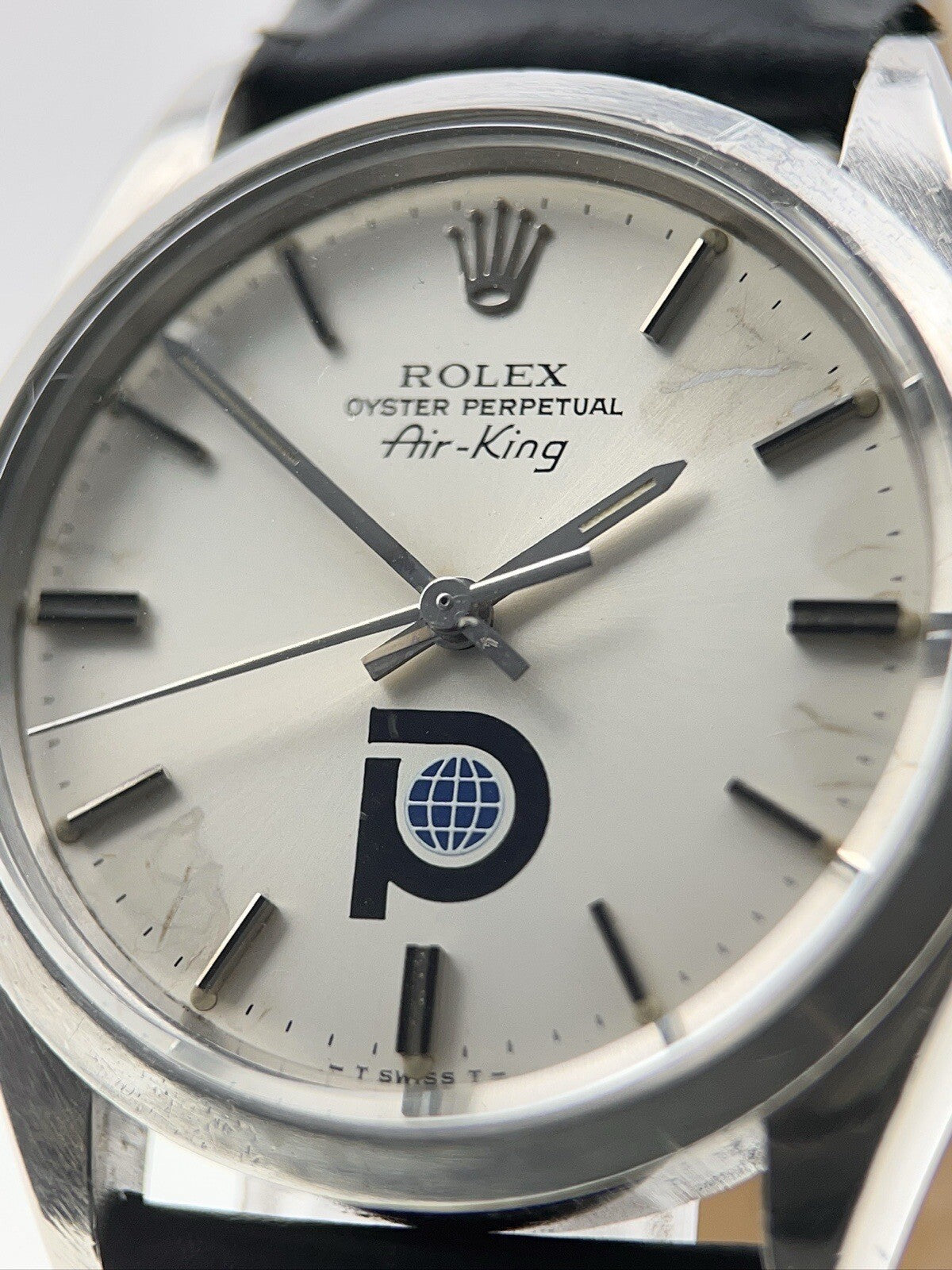 Rolex Air King Automatic Stainless Steel Men's Watch 34mm Pool