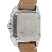 Cartier Santos 100 White Dial Stainless Steel 33x44mm Auto Watch W20129U2